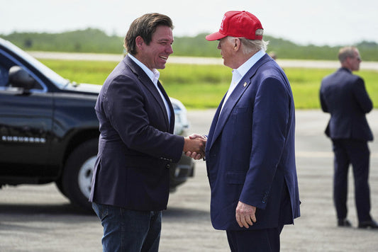 Just to be clear: The Ron DeSantis train left. You're not still on it, are you?