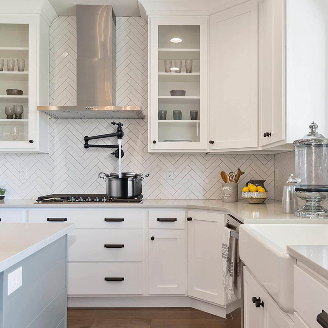 No rental property kitchen is complete without a pasta arm!